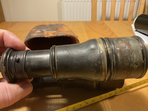 Unusual Old Binoculars Marine Theatre Campagne ,Baker London - Picture 14 of 24