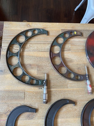 Lot of 13 Brown & Sharpe 7-8” 6-7” 5-6” 4-5” +More Precision Outside Micrometers - Picture 2 of 16