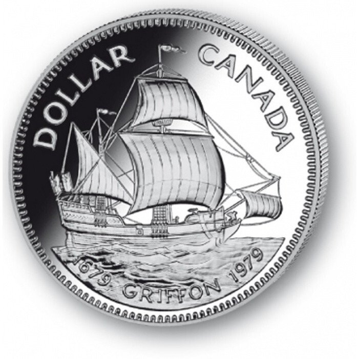 1979 Canada $1 Specimen Silver Dollar - 300th Anniversary of the