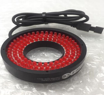 1pc used OPT Machine vision ring light source OPT-RLA700-R #WD10