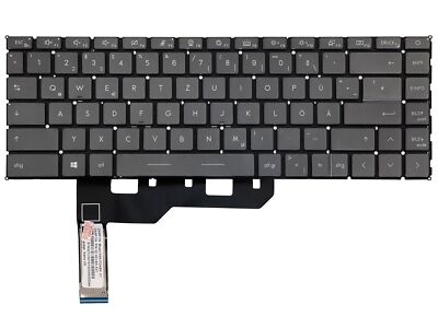 DEUTSCHE - Tastatur Keyboard mit Grau Beleuchtung für MSI GE66 Raider (MS-1544)