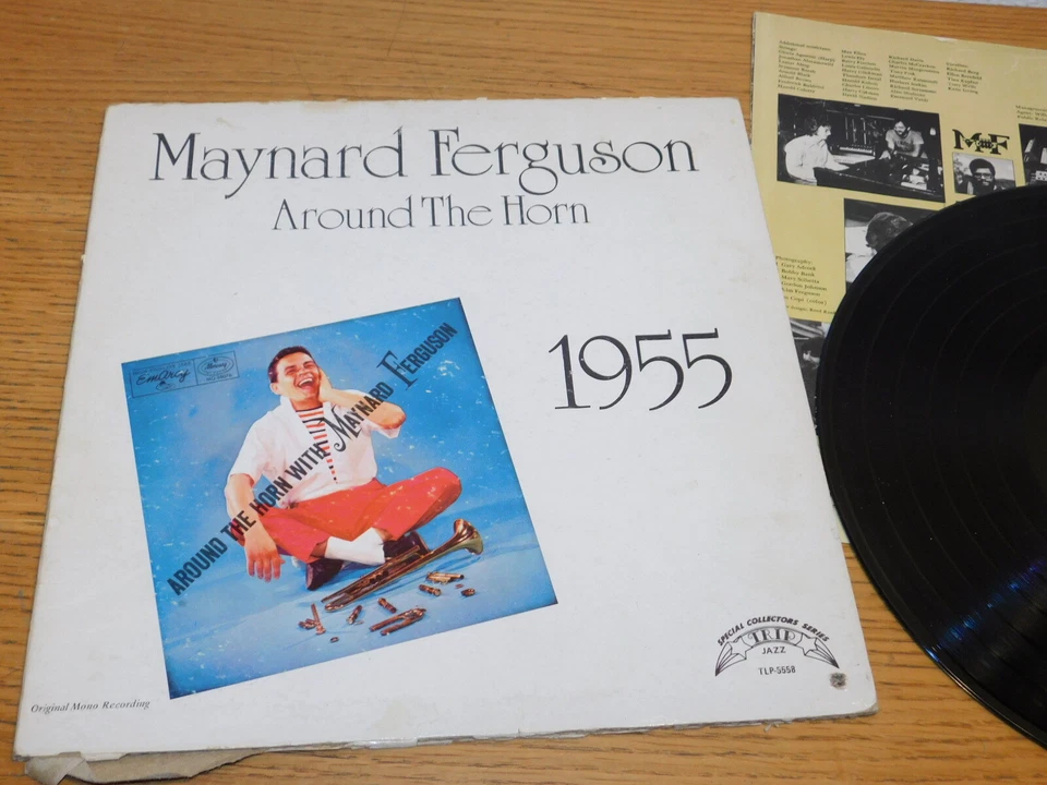LP MAYNARD FERGUSON 1955 AROUND THE M.F.HORN springboard JAZZ TLP5558 KC-32403 - Photo 4/4
