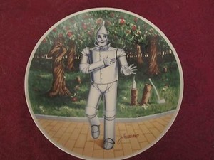 If I Only Had A Heart Collector Plate Wlzard Of Oz Tinman James