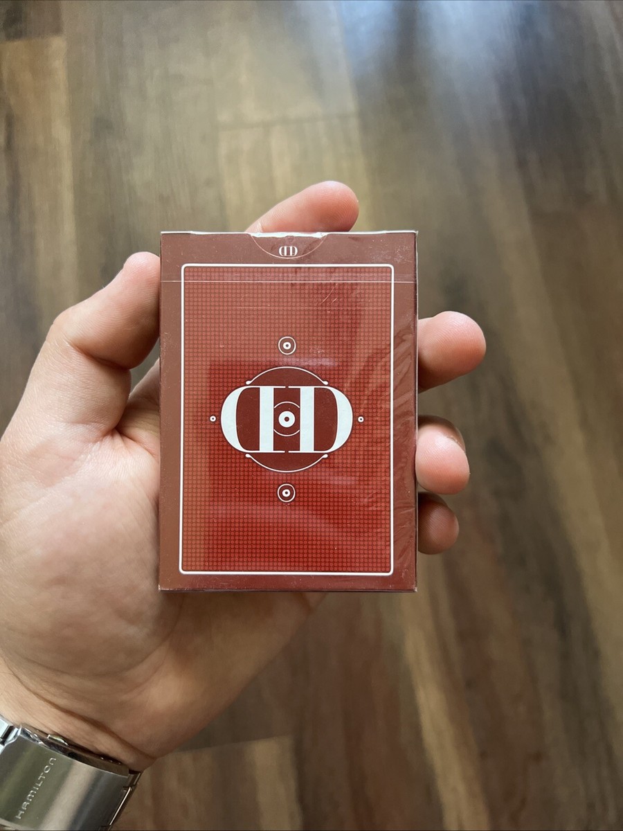 DAN & DAVE Smoke and Mirrors v6 Red Original Edition Playing Cards
