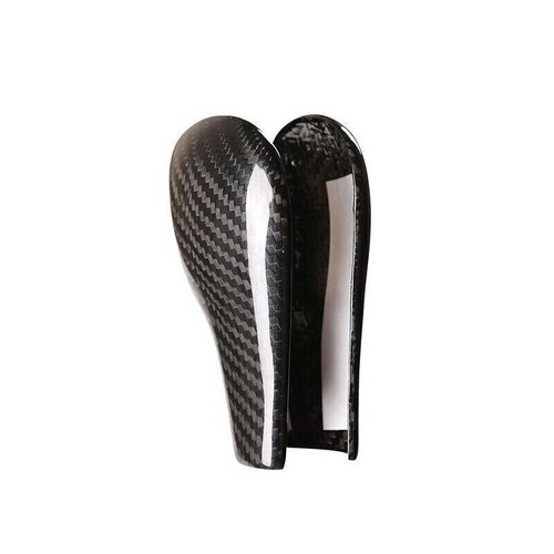 For BMW 5 Series 2004-2007 Dry Carbon Fiber Middle Console Gear Shift Knob Cover - Picture 9 of 18