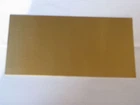 Brass Sheet (CuZn37) Thickness 1.0mm 200x100mm Top Quality