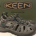 NEW KEEN Women’s Size 8.5 M Whisper Sandals Medium Grey/Peacock Green 1022814