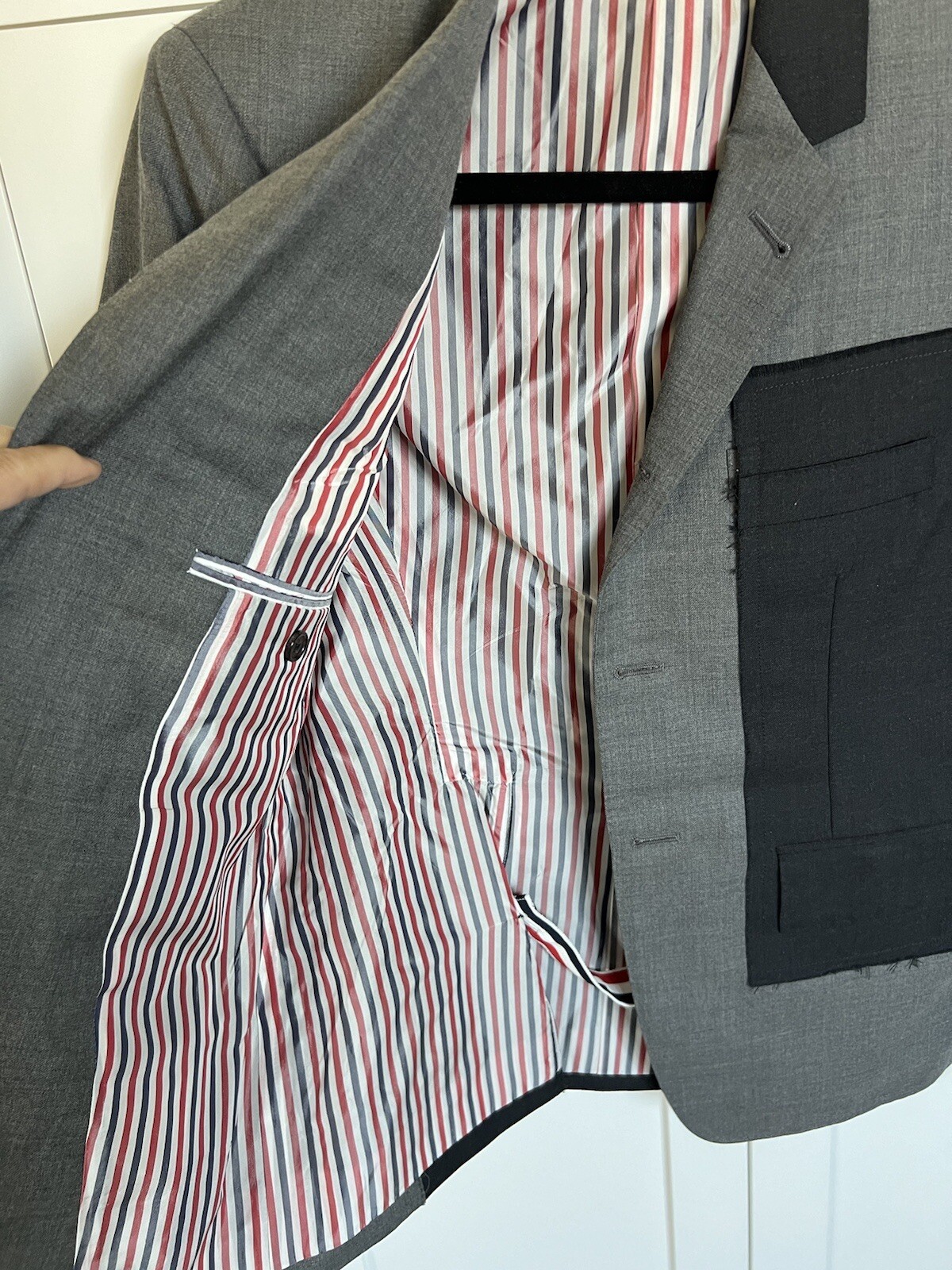 Thom Browne Patchwork Blazer Jacket Coat 0 - image 10