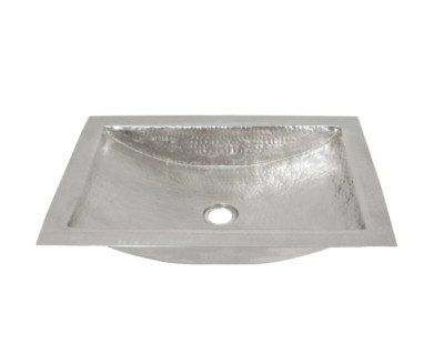 Native Trails CPS545 Rectangular Undermount Bathroom Sink BRUSHED NICKEL
