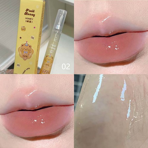 Women Girls Lip Tint Moisturizing Lip Oil Smooth Texture Lip Gloss Four Colors - Picture 7 of 12
