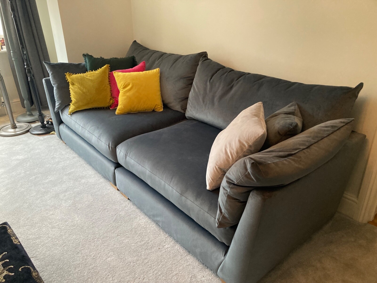 SOFOLOGY TALLULAH 4 & 3 SEATER SOFAS VIRTUALY BRAND NEW eBay