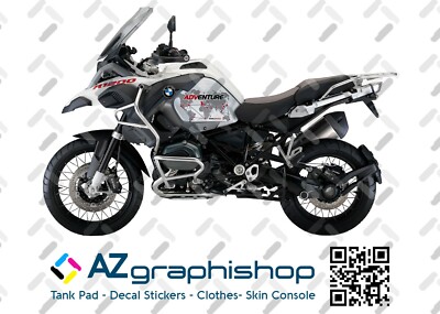 Sticker Set BMW R 1200 GS Adv 2014-2018 Worldwide Style R-1200-GS-ADV-14-18-LW-W