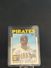 1986 Topps Traded Barry Bonds #11T (RC)