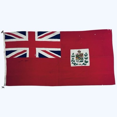 KANADISCHE NATIONALFLAGGE KANADA 1873-1906 ALTER ROTER FÄHNRICH 110 x 220 cm (Ahornblatt)