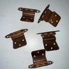 Vintage Copper Plated Hinges Set Of 5 — photo 2
