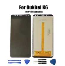 For Oukitel K6 LCD Display Touch Screen Digitizer Assembly Replacement Parts