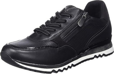 Marco Tozzi 2-23731-29-066 Schwarz Gr. 39 Damen Leder Sneaker UVP: 79,90  (5845)