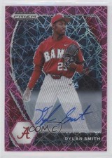 2021 Panini Prizm Draft Picks Pink Velocity Dylan Smith #PDP74 Auto 0b2