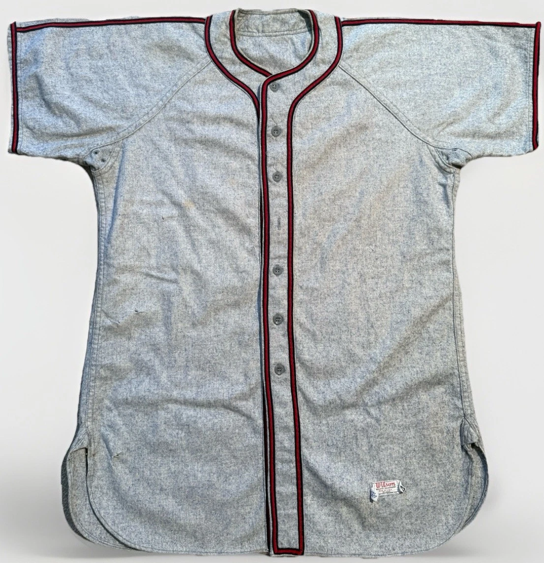 Maillot de baseball vintage années 60 Wilson orfèvre taille moyenne