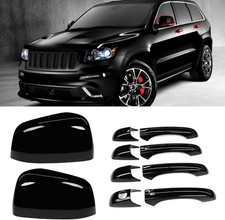 Fit for 2011-2021 Jeep Grand Cherokee Mirror Cover Outer Door Handle