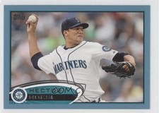 2012 Topps Wal-Mart Blue Border Hector Noesi #397 0a1
