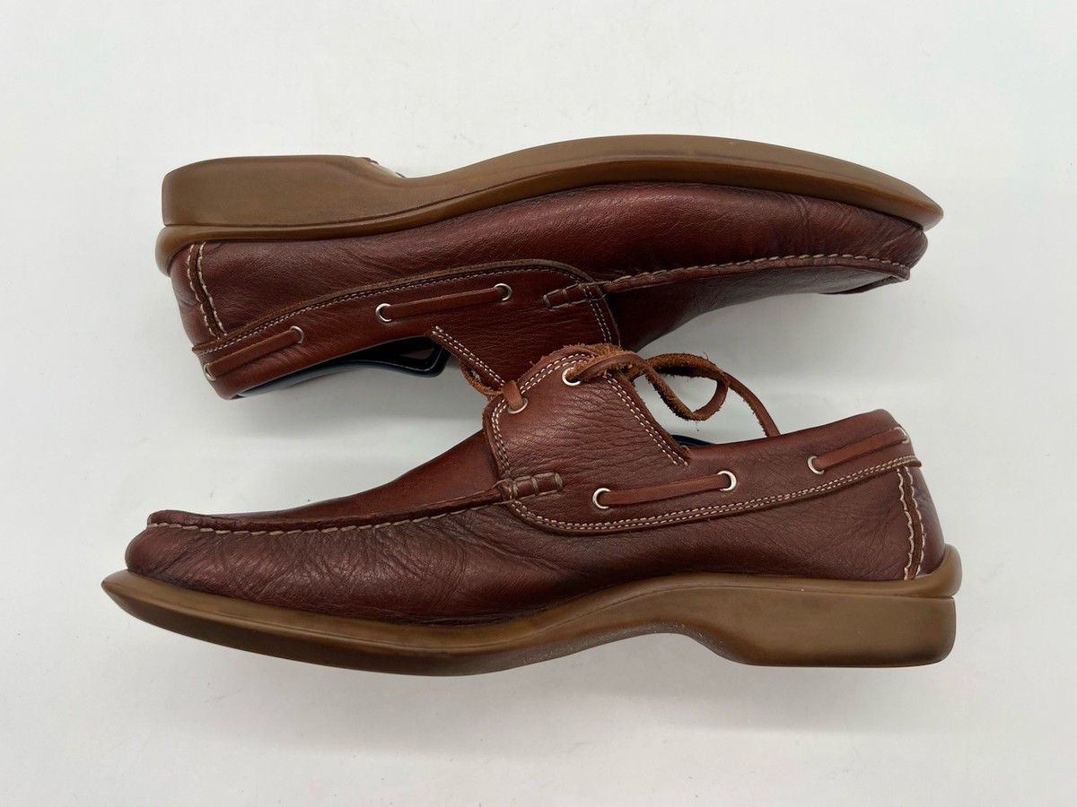 Ermenegildo Zegna brown leather square point shoes CLASSIC_SOKO_KE | ERMENEGILDO ZEGNA SPORT Men main image 4