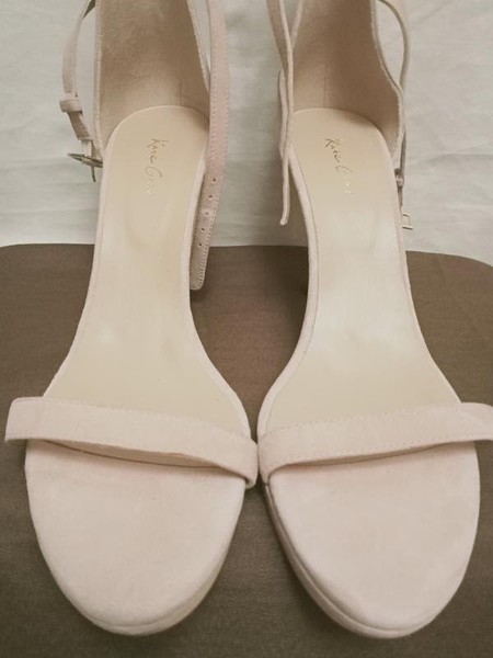 Women Kate Spade Heels Pink Leather 41