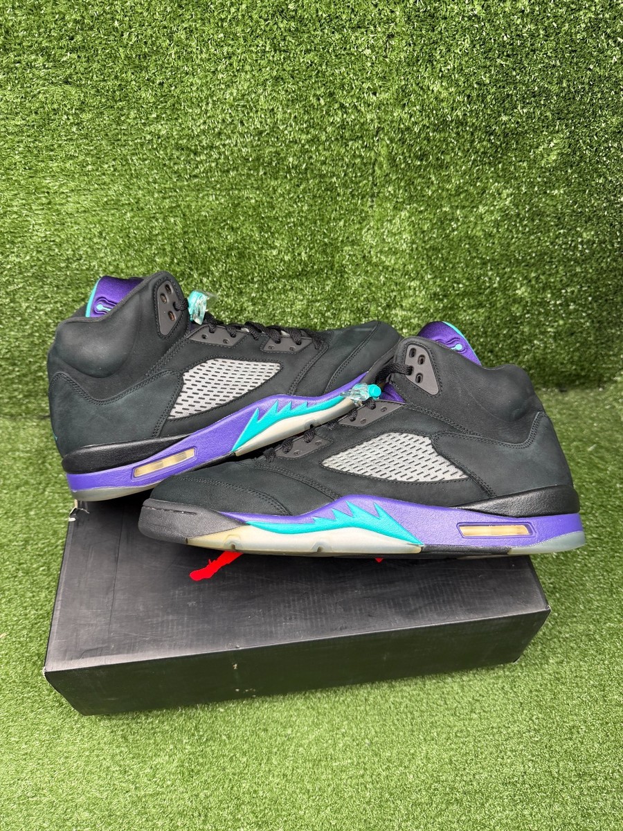 Size 14 - Air Jordan 5 Retro Black Grape 888507477378| eBay