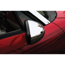 Chrome Molded Mirror Caps By Il Motorsport - Pair - Mx-5 Miata 2006-2008 Chrome Molded Mirror Caps By Il Motorsport - Pair - Mx-5 Miata 2006-2008