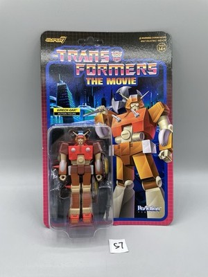 Hasbro Transformers Wreck-Gar 3.75'' The Movie ReAction Super7 New