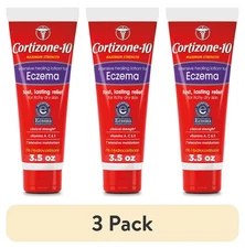 (3 pack) Cortizone 10 Intensive Healing Eczema Lotion 3.5oz