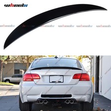 Heckspoiler Spoilerlippe SCHWARZ GLANZ für BMW 3er E92 Coupe 2006-2013