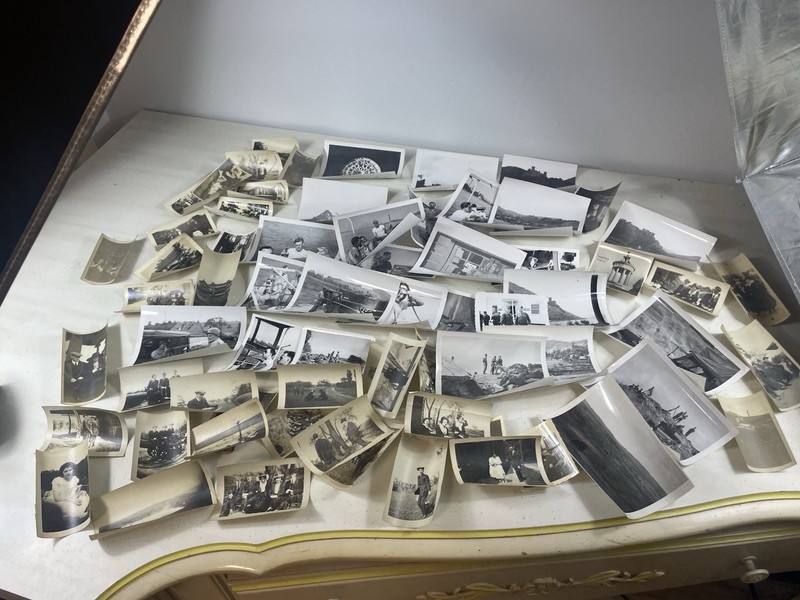 HUGE LOT Of 69 Antique and Vintage military & family photos Unsearched Estate