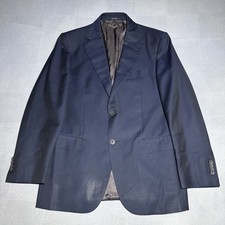 Suitsupply Blazer Mens 38R Navy Zignone Pure Wool Super 110s Jacket Two Button
