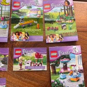 LEGO Friends Manual Only Lot 41024 41022 41020 41021 30102 30103 30105