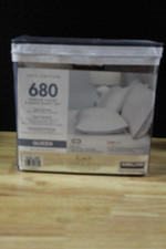 Kirkland Signature 6 pc 680 Thread Count Sheet Set-Queen-Indigo-NEW IN PACKAGE