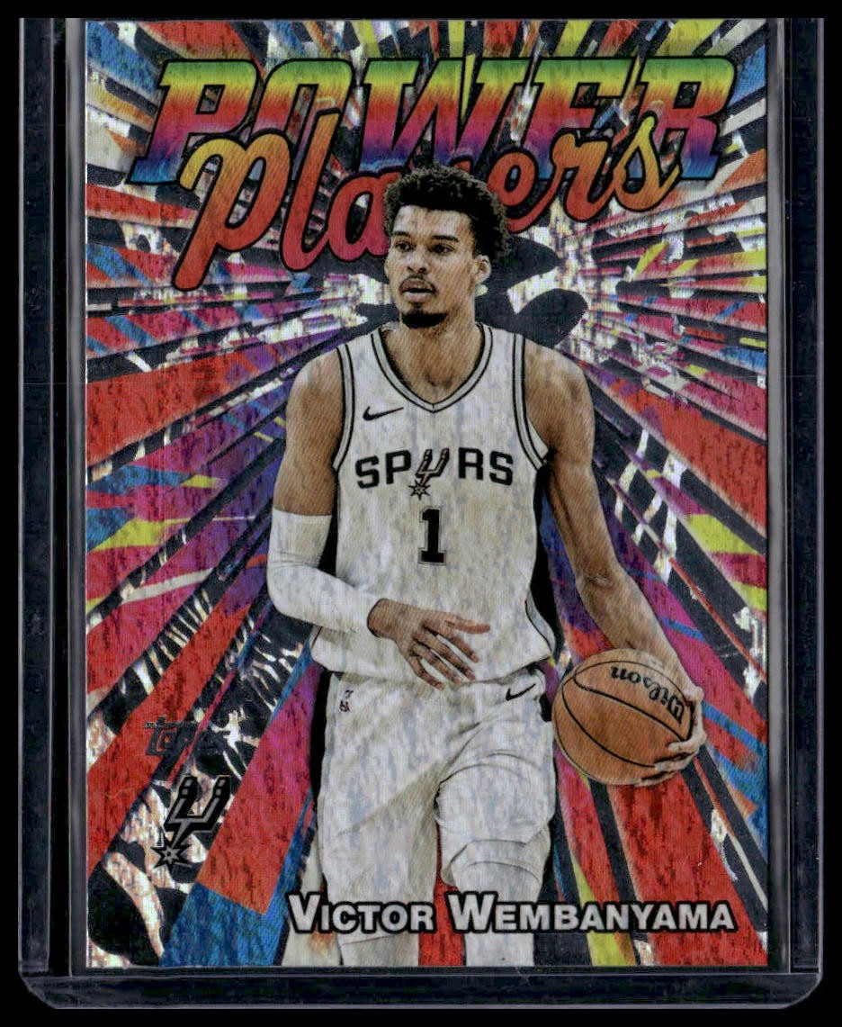 2025-26 Topps #PP-15 Victor Wembanyama Power Players Holo Foil