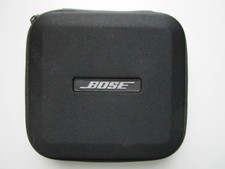Genuine OEM Bose Headphone Case Black Bag w/ Zipper Square 6 x 6
