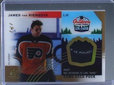 2021-22 Upper Deck SP Game Used Gold 1/1 James van Riemsdyk #LTP-JV 01sx