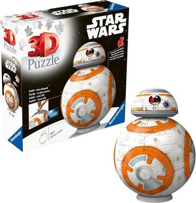 Ravensburger  11578 Puzzle-Ball Star Wars BB-8 3D Puzzle 8-99 Jahre