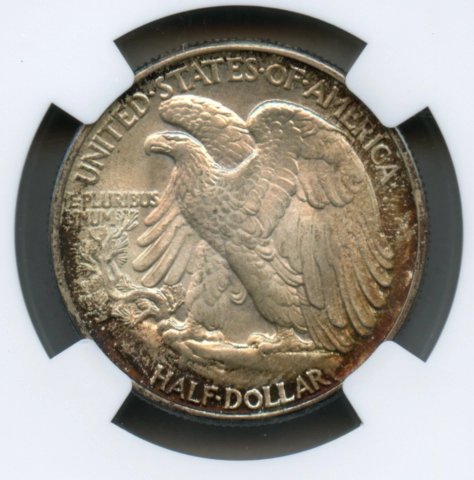 1941 Walking Liberty Silver Half Dollar NGC MS 65 - Image 4 of 4