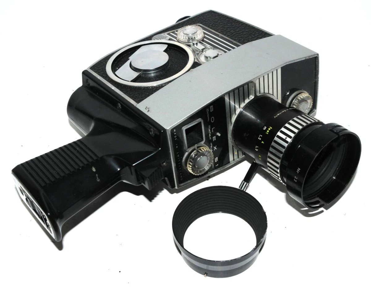 Preços baixos em Filmadoras antigas Bolex Reflex Padrão 8 mm | eBay