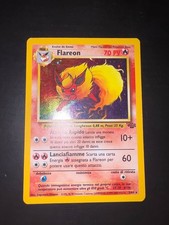 Pokemon Flareon 3/64 Jungle Rare Holo Unlimited Wizard ITA Vintage Cards