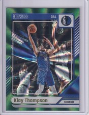 2024-25 Donruss Green Holo Klay Thompson #134 - Dallas Mavericks