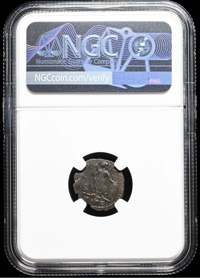 Constantine I the Great 307-337 AD, Roman Empire AE3/4 Bi Nummus Bible Coin, NGC - Image 4 of 4