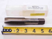 NORTH AMER 1" 8 NC H11 +.005 HSG PLUG TAP 3 SPRIAL POINT FLUTE 1.0 MADE IN USA