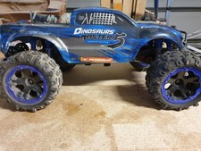 REMO HOBBY MONSTER TRUCK DINOSAURS MASTER BRUSHLESS 1/8 4WD RC CAR
