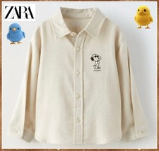 ZARA BABY BOY SNOOPY PEANUTS SHIRT 4-5 YEARS