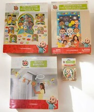 Cocomelon Birthday Party Supplies Candle Table Decor Backdrop Bday Banner New