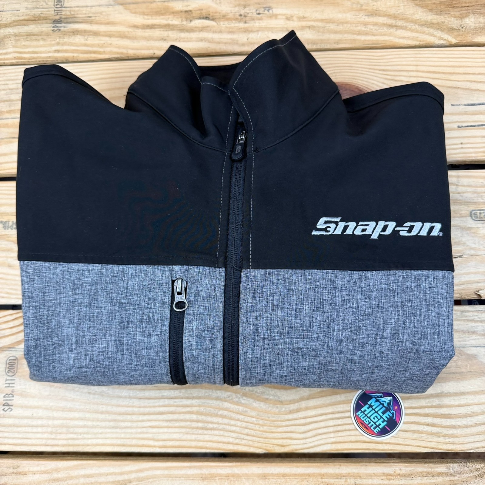 Dri Duck Motion Softshell Jacket Snap-on Logo Wor… - image 12